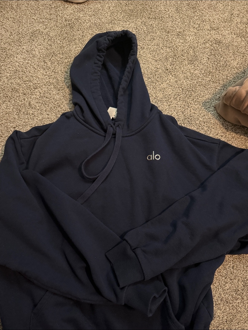 ALO Yoga accolade hoodie NAVY